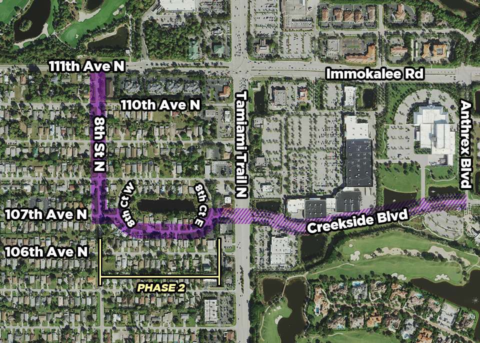 Creekside phase 2 map